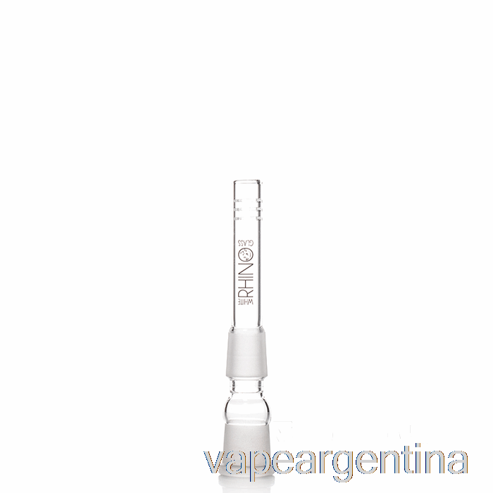 White Rhino 19/19 Vástago De Vidrio De 3,5 Pulgadas, Vaporizador Descartable
